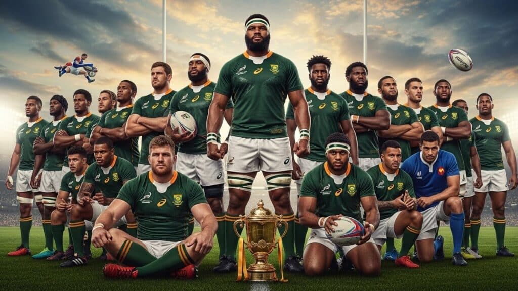 Équipe Monde Rugby 2025 : Les Springboks Dominent