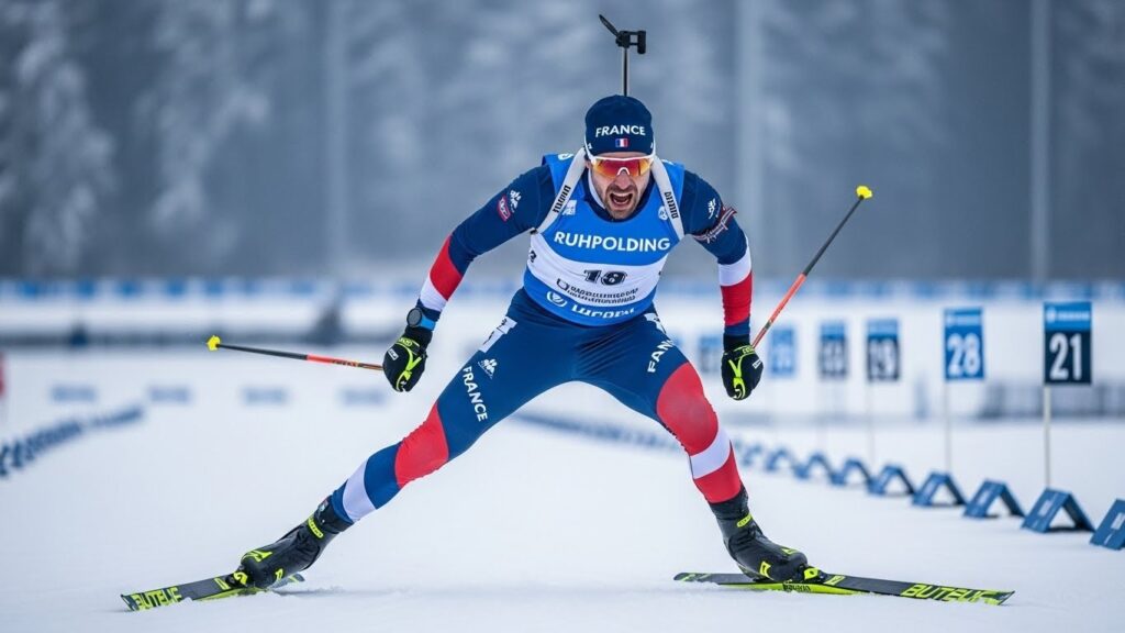 Eric Perrot Brille en Poursuite Ruhpolding Avant JO 2026