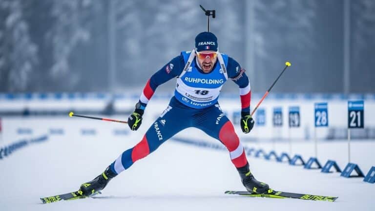 Eric Perrot Brille en Poursuite Ruhpolding Avant JO 2026
