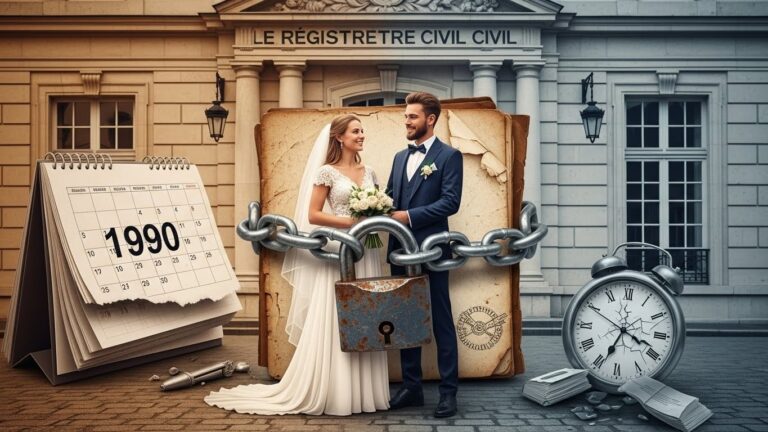 Erreur Administrative Bloque Mariage Après 30 Ans