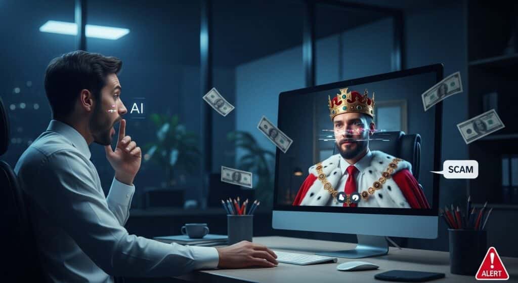 Escroquerie au Roi de Belgique : l&rsquo;IA au service des arnaques