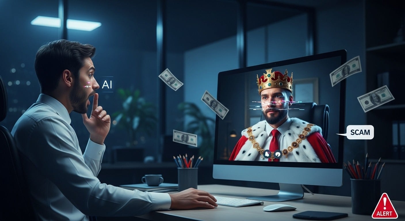 Découvrez comment des escrocs usurpent l'identité du roi Philippe avec deepfakes IA pour soutirer des fonds à des chefs d'entreprise et dignitaires. Une enquête belge alerte sur ces fraudes sophistiquées.