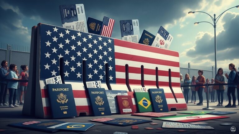 États-Unis : Gel des Visas pour 75 Pays en 2026