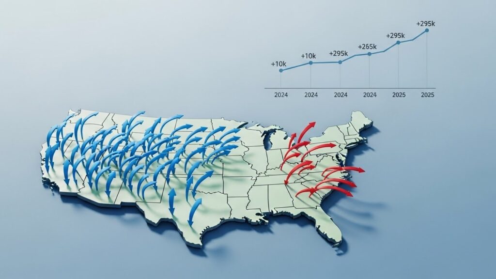 États-Unis : Solde Migratoire Négatif Première Fois en 50 Ans