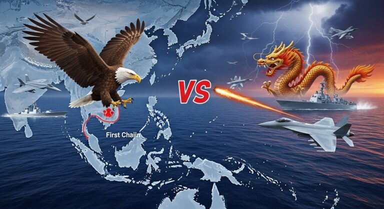 États-Unis vs Chine : Dissuasion par la Force en Indo-Pacifique