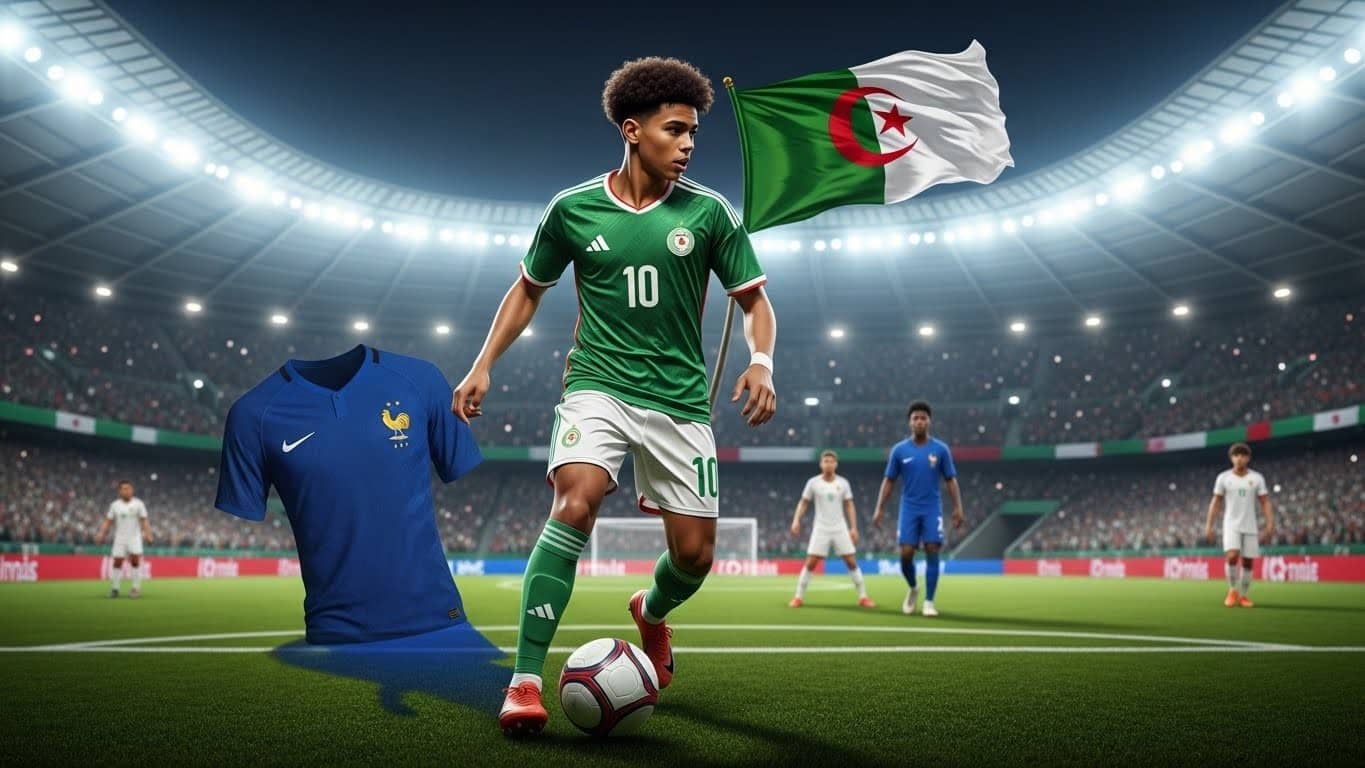 Découvrez les rumeurs autour d'Ethan Mbappé, frère de Kylian, approché par l'Algérie pour la sélection. Origines kabyles, liens au LOSC... Vers un choix surprenant ?