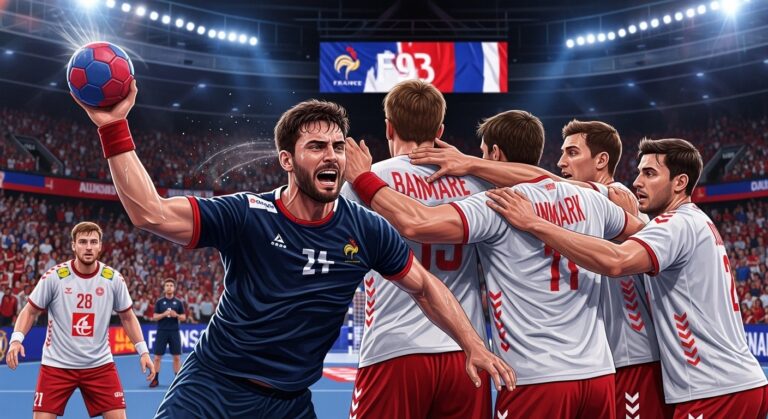 Euro Handball 2026 : France-Danemark, la Défaite qui Change Tout