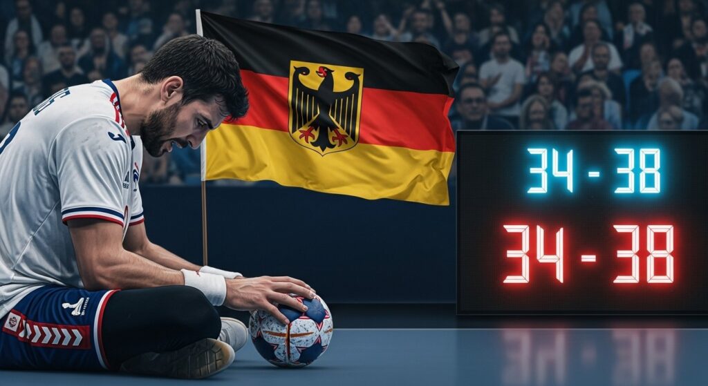 Euro Handball 2026 : France Éliminée par l&rsquo;Allemagne 34-38