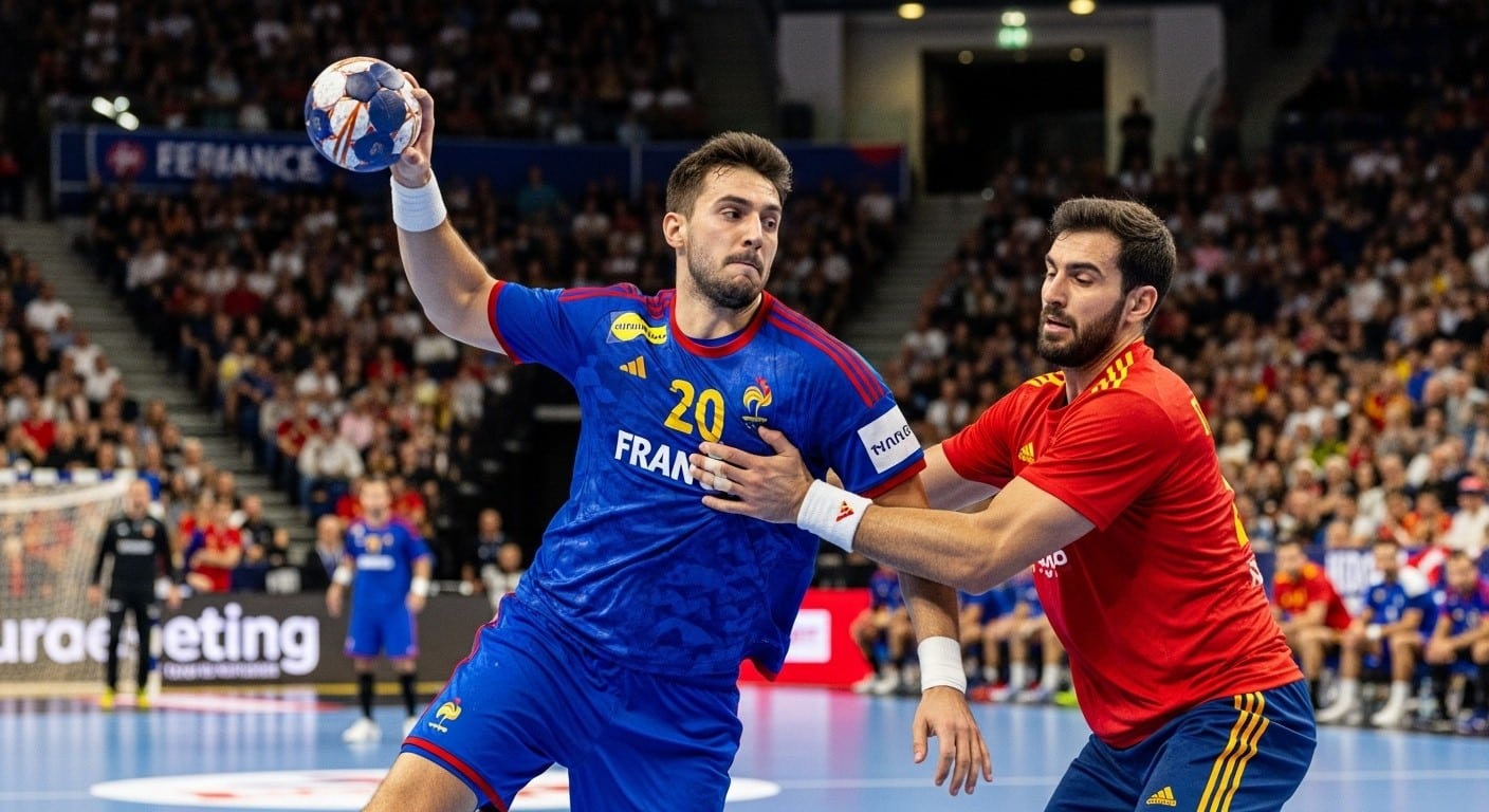 Découvrez l'heure exacte, la chaîne TV et les enjeux du choc France-Espagne à l'Euro de handball 2026. Les Bleus en quête de demi-finale face aux Hispanos : tout pour ne rien manquer !