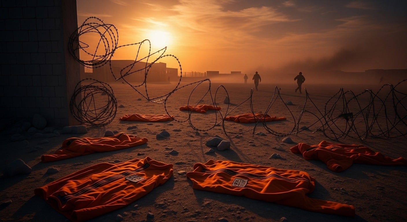 En Syrie, des détenus liés à Daech s'évadent des prisons et camps comme Al-Chaddadeh et Al-Hol suite au chaos kurde-gouvernemental. Un risque sécuritaire majeur qui alarme l'Europe.