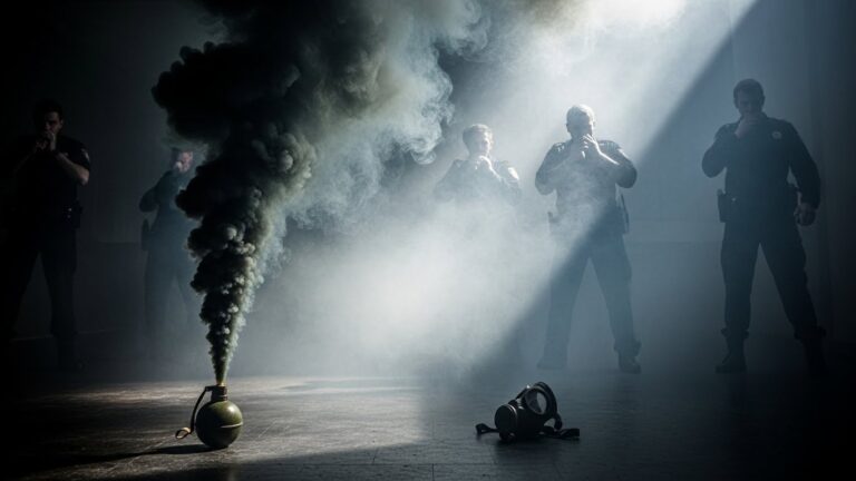 Exercice Police : Grenade Fumigène Cause 5 Intoxications Graves