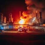 Explosion Site Seveso Moselle : Usine Évacuée