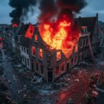 Explosion Violente à Utrecht : Bâtiments Effondrés et Incendie
