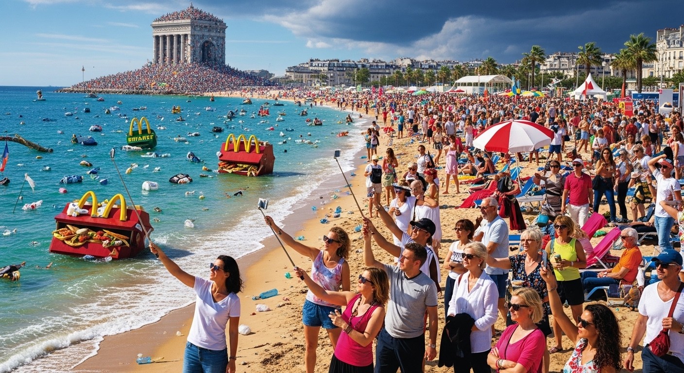 Découvrez l'exposition posthume Martin Parr "Global Warning" au Jeu de Paume : un regard ironique et percutant sur le tourisme de masse, la surconsommation et nos dérives contemporaines. Une rétrospective incontournable à Paris jusqu'en mai 2026 !