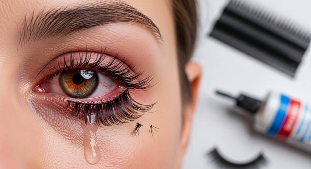 Faux Cils Low Cost : Le Risque Invisible pour Vos Yeux