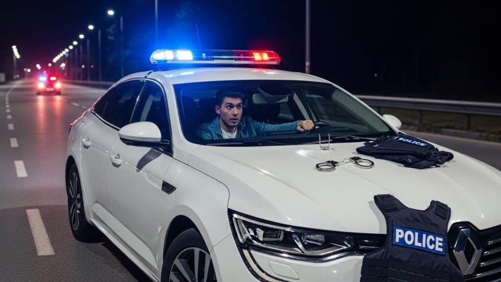 Faux Policier Arrêté à Sartrouville : Gyrophare et Arsenal Découverts