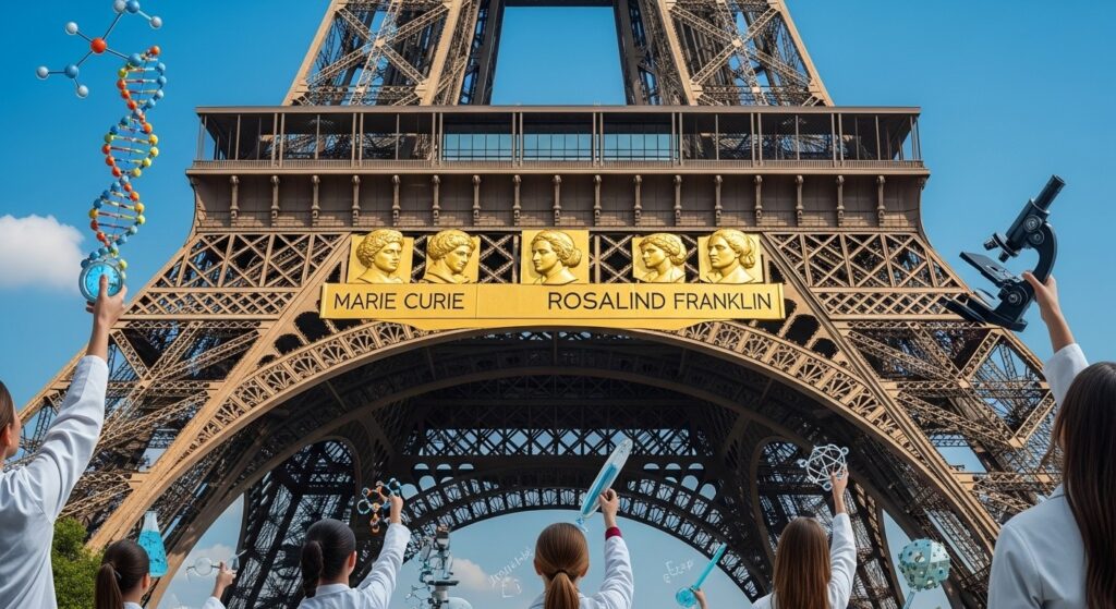 Femmes Scientifiques sur la Tour Eiffel : 72 Noms Historiques