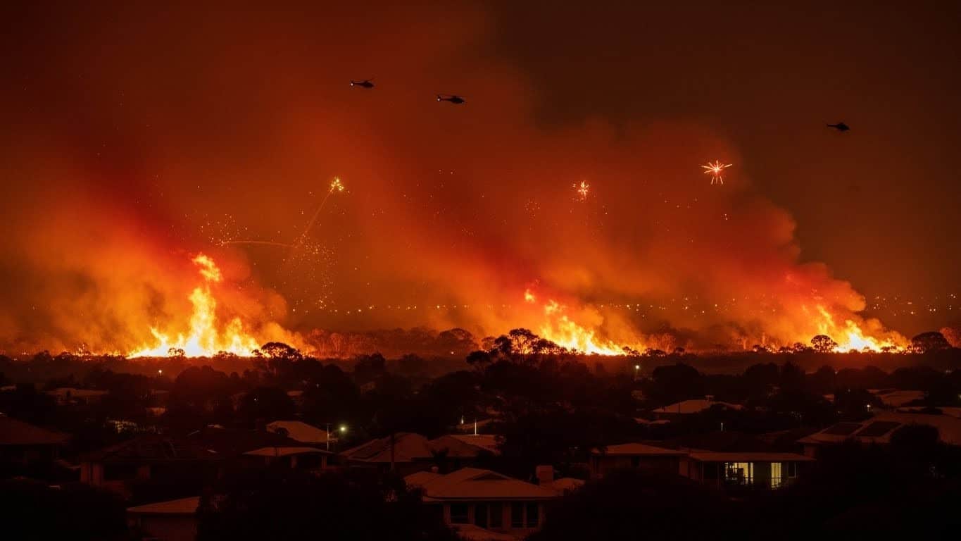Découvrez comment un simple pétard lancé par un jeune de 19 ans a provoqué un violent incendie près de Perth, menaçant des maisons et forçant des évacuations. Un drame qui interpelle sur les risques des feux d'artifice.
