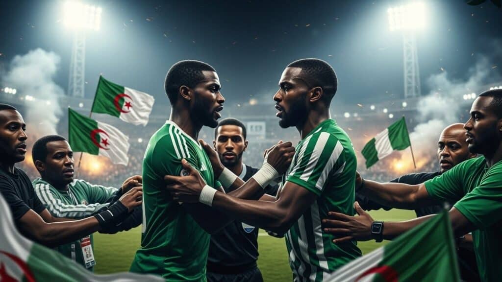 Fin Chaotique Algérie-Nigeria : Tensions et Polémiques en CAN 2025