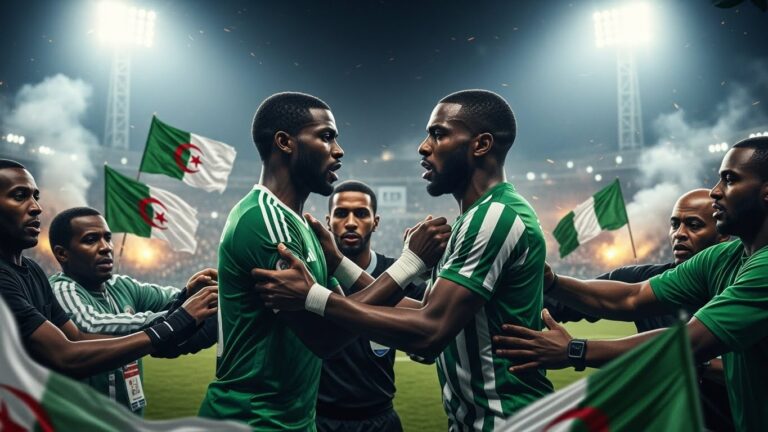 Fin Chaotique Algérie-Nigeria : Tensions et Polémiques en CAN 2025