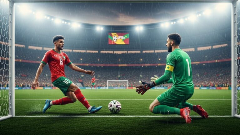 Finale CAN 2025 : La Panenka Ratée de Brahim Diaz