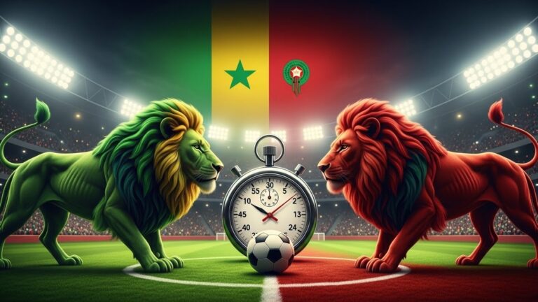 Finale CAN 2025 : Que se passe-t-il si Sénégal-Maroc fait match nul ?