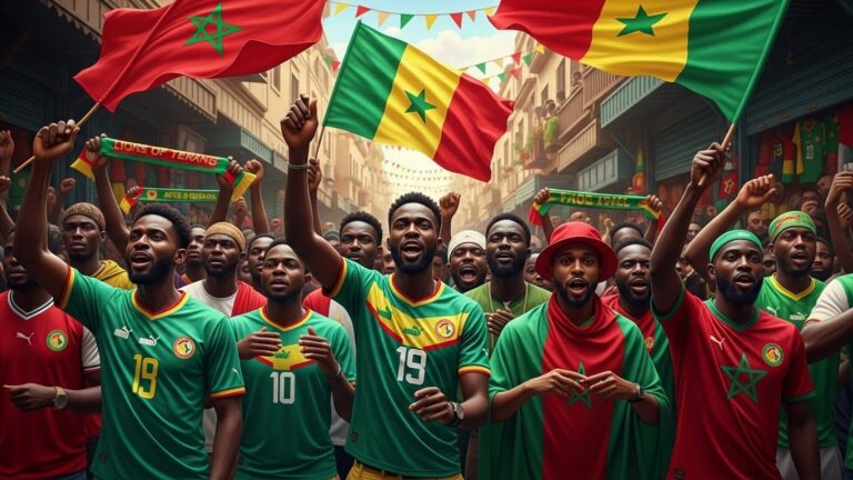 Finale CAN 2025 : Sénégalais au Maroc à Fond pour les Lions