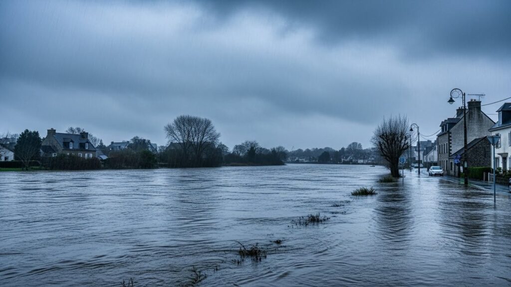 Finistère en Vigilance Orange Crues Odet