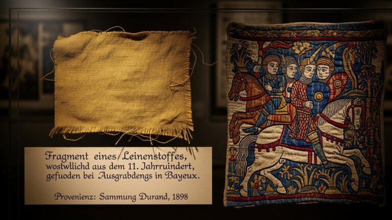 Fragments de la Tapisserie de Bayeux Restitués par l&rsquo;Allemagne