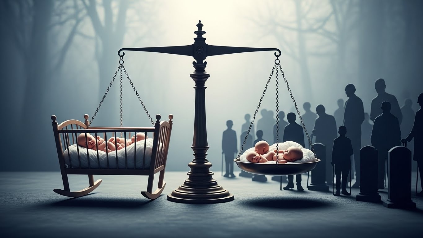 Découvrez pourquoi en 2025, la France enregistre pour la première fois depuis 1945 plus de décès que de naissances. Solde naturel négatif, chute de la fécondité à 1,56 : quelles conséquences pour l'avenir démographique ?