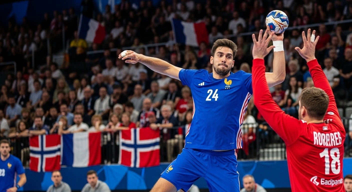 Les Bleus terminent le tour préliminaire de l'Euro handball 2026 par une victoire autoritaire contre la Norvège (38-34). Sans-faute parfait avant le tour principal face à des cadors.