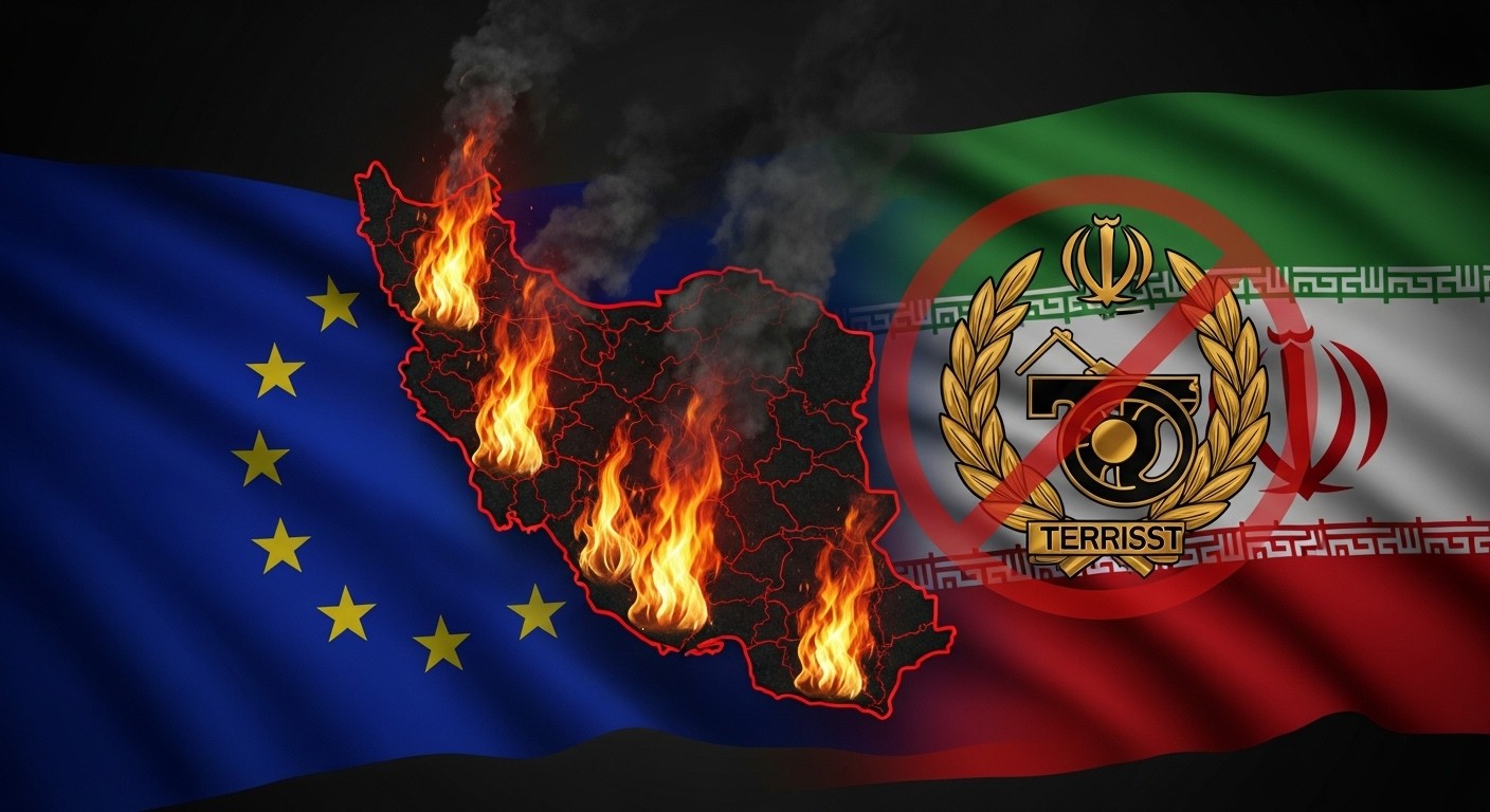 La France n’a « aucun tabou » et soutient l’inscription des Gardiens de la Révolution sur la liste terroriste de l’UE face à la répression en Iran. Décryptage complet.