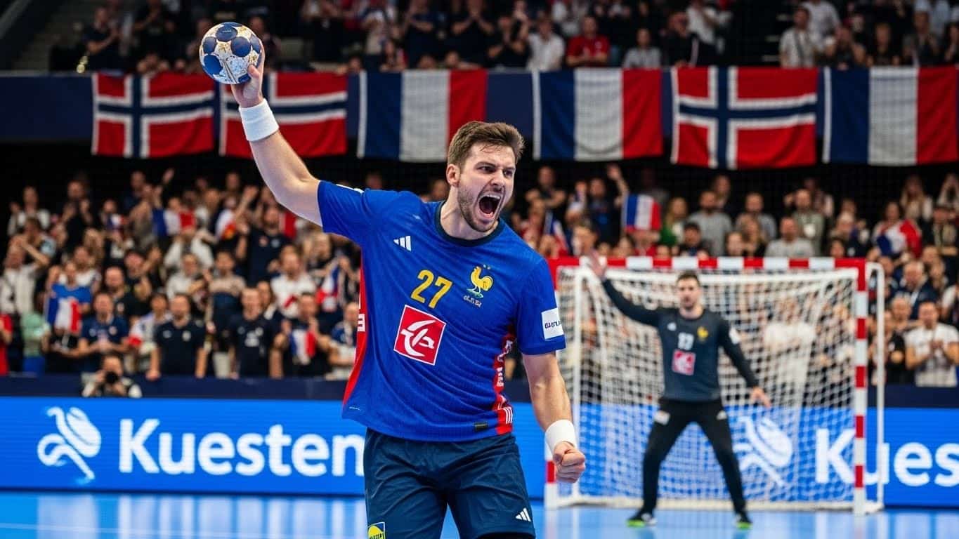 Découvrez comment l'équipe de France de handball a dominé l'Ukraine (46-26) à l'Euro 2026, malgré un début poussif, pour valider sa place en tour principal. Analyse, réactions et perspectives avant Norvège.