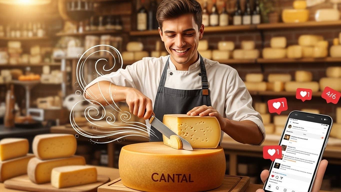 Découvrez comment un jeune fromager du Puy-de-Dôme fait exploser les compteurs sur les réseaux avec des fromages auvergnats qui puent fort. Des millions de vues et des clients venus de loin : le buzz inattendu !