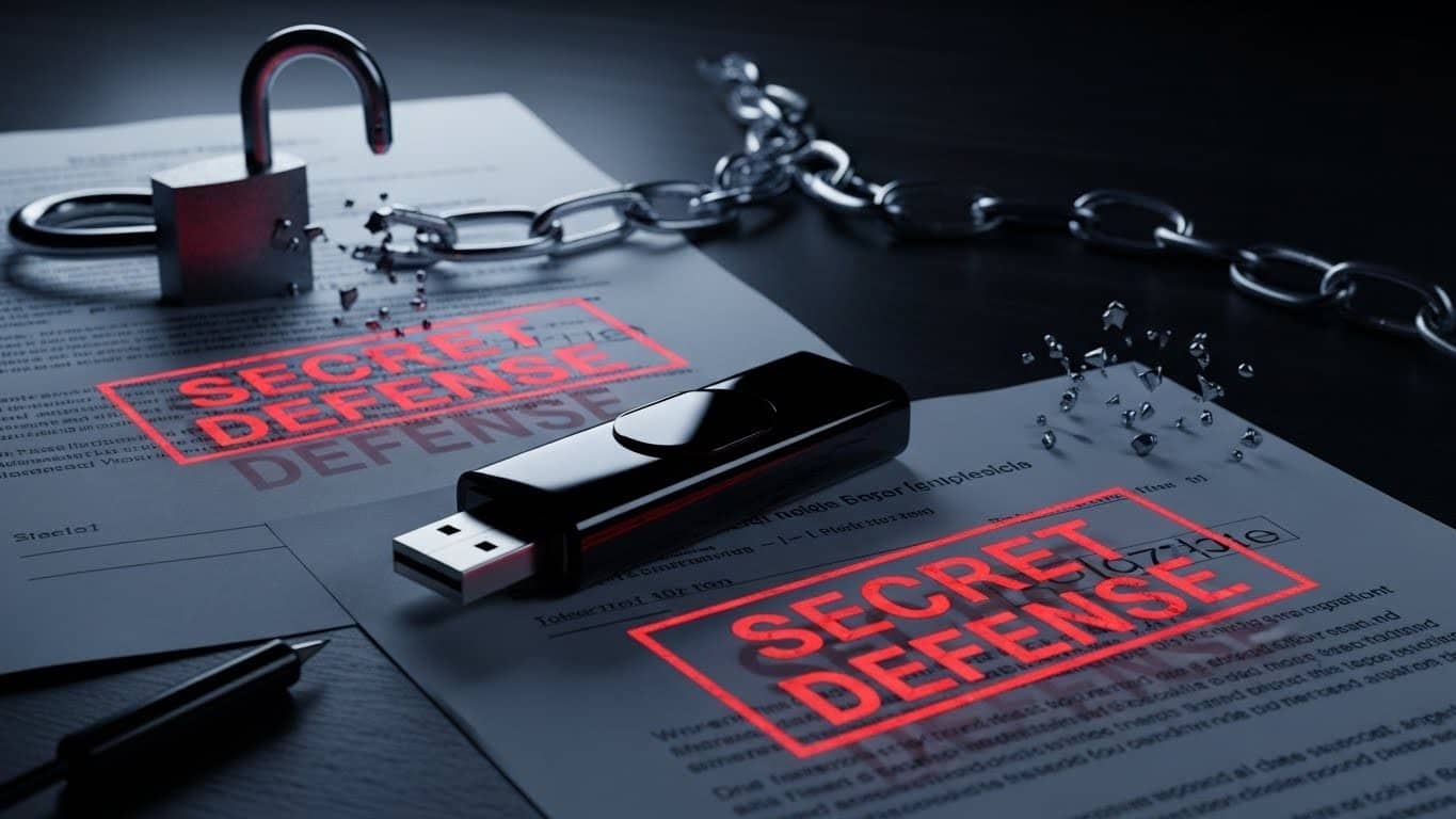 Découvrez comment des fuites via clés USB menacent la sécurité des services de renseignement français. Deux affaires jugées le même jour révèlent des failles critiques en 2026.