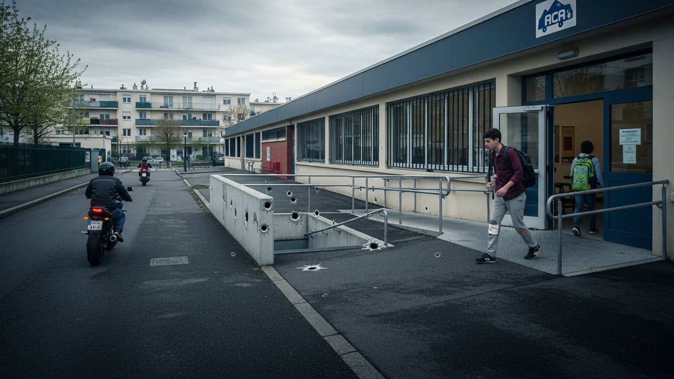 Une fusillade liée au narcotrafic éclate à Alès : un adolescent de 15 ans, venu de région parisienne, est blessé à la jambe et se réfugie dans une cantine scolaire. Découvrez les détails choquants de cet événement.