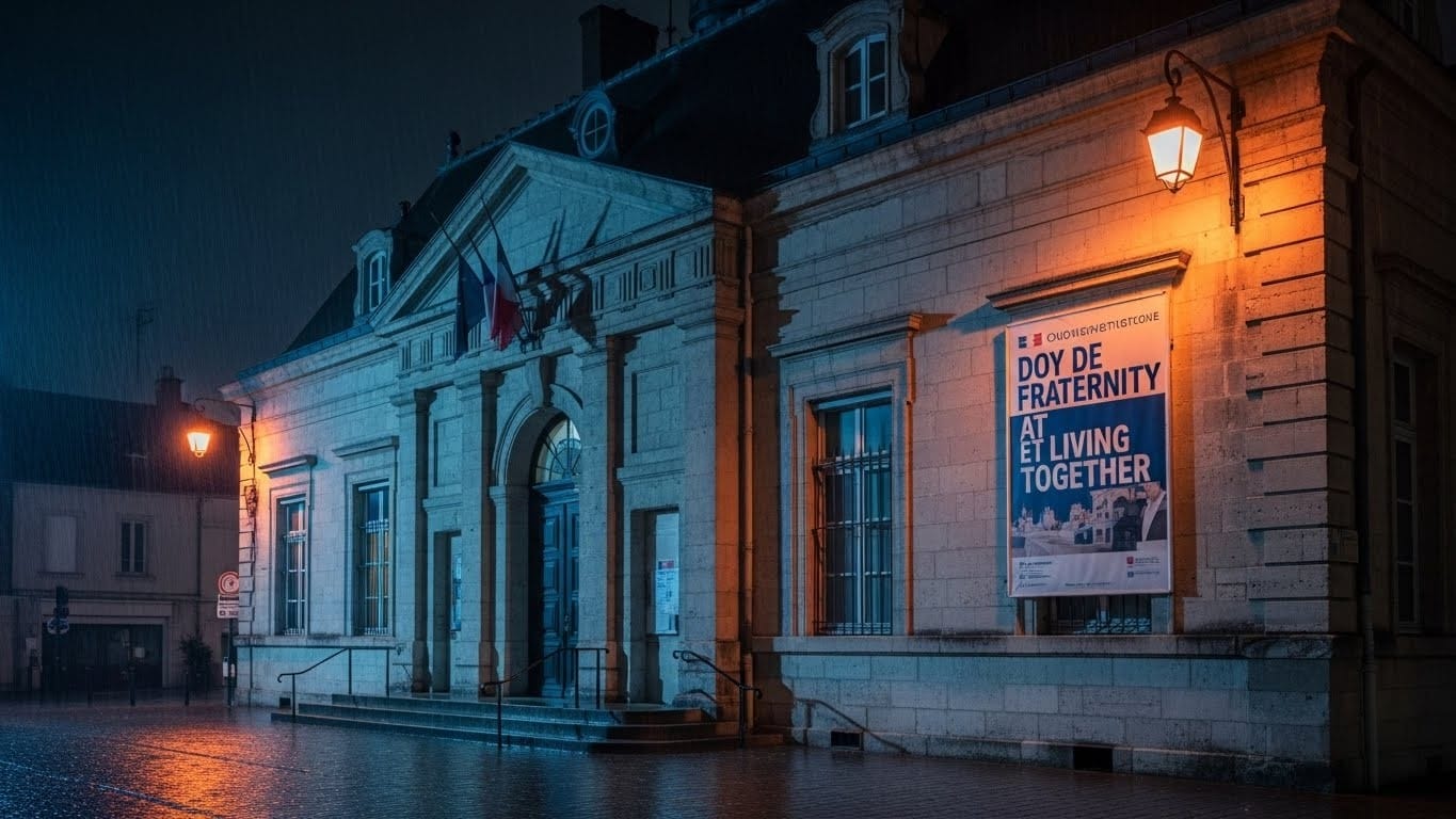 Un ancien élu d'extrême droite en garde à vue après le dépôt d'ossements de porc et tags racistes devant une salle de prière à Fontaine en Isère. Retour sur un acte qui choque et interroge sur la haine.