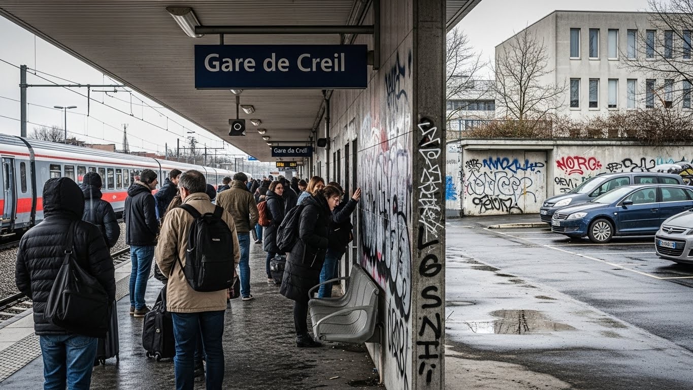 À deux ans de l'arrivée du TGV à Creil, la gare la plus fréquentée de l'Oise reste sans WC publics. Usagers excédés et nuisances quotidiennes : pourquoi ce retard criant ?