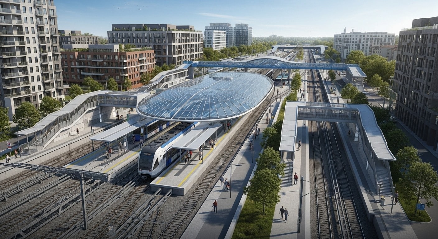 Découvrez pourquoi la future gare d'interconnexion Villiers-Champigny-Bry atteint 537 millions d'euros. Un projet majeur du Grand Paris Express pour relier RER E, ligne P et ligne 15 sud dès 2030.