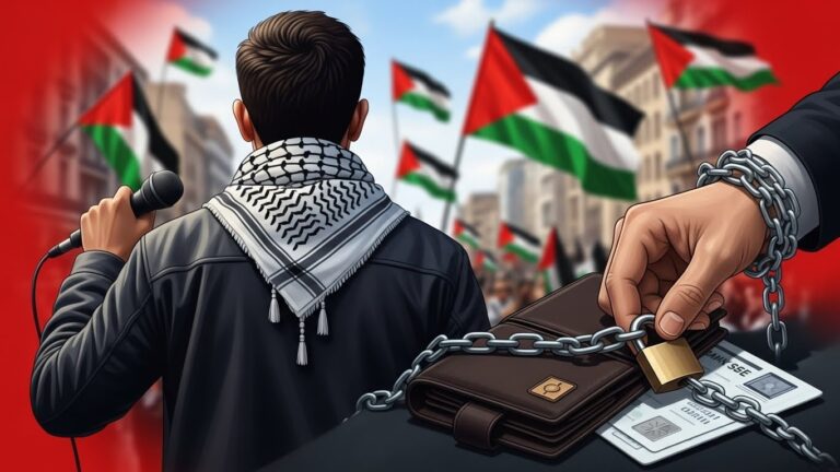 Gel des Avoirs d’un Militant Pro-Palestinien en France