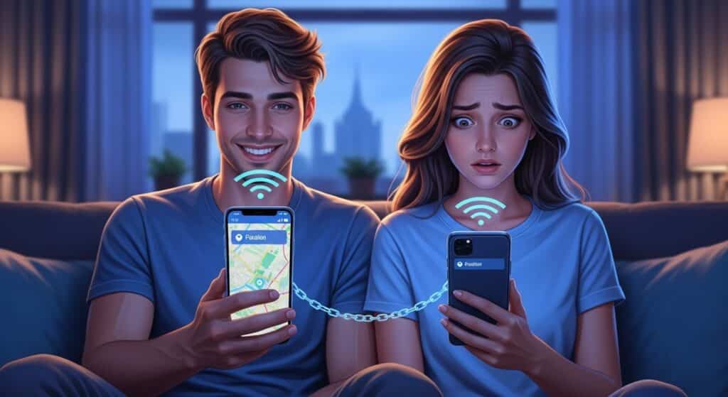 Géolocalisation en Couple : Confiance ou Surveillance ?
