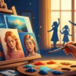 Geste Touchant : Œuvres Peintre Vendues pour Enfance