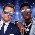 Gims et Macron en Lunettes Top Gun : Le Duo Improbable Qui Buzz