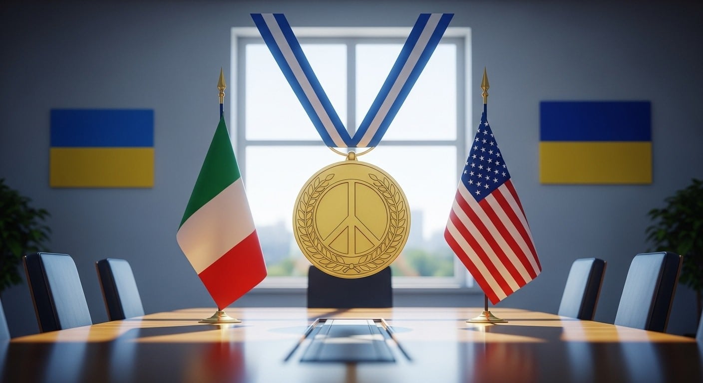 Giorgia Meloni soutient l'idée d'un Nobel de la paix pour Donald Trump s'il parvient à instaurer une paix durable en Ukraine. Découvrez les détails de cette déclaration surprenante et ses implications.