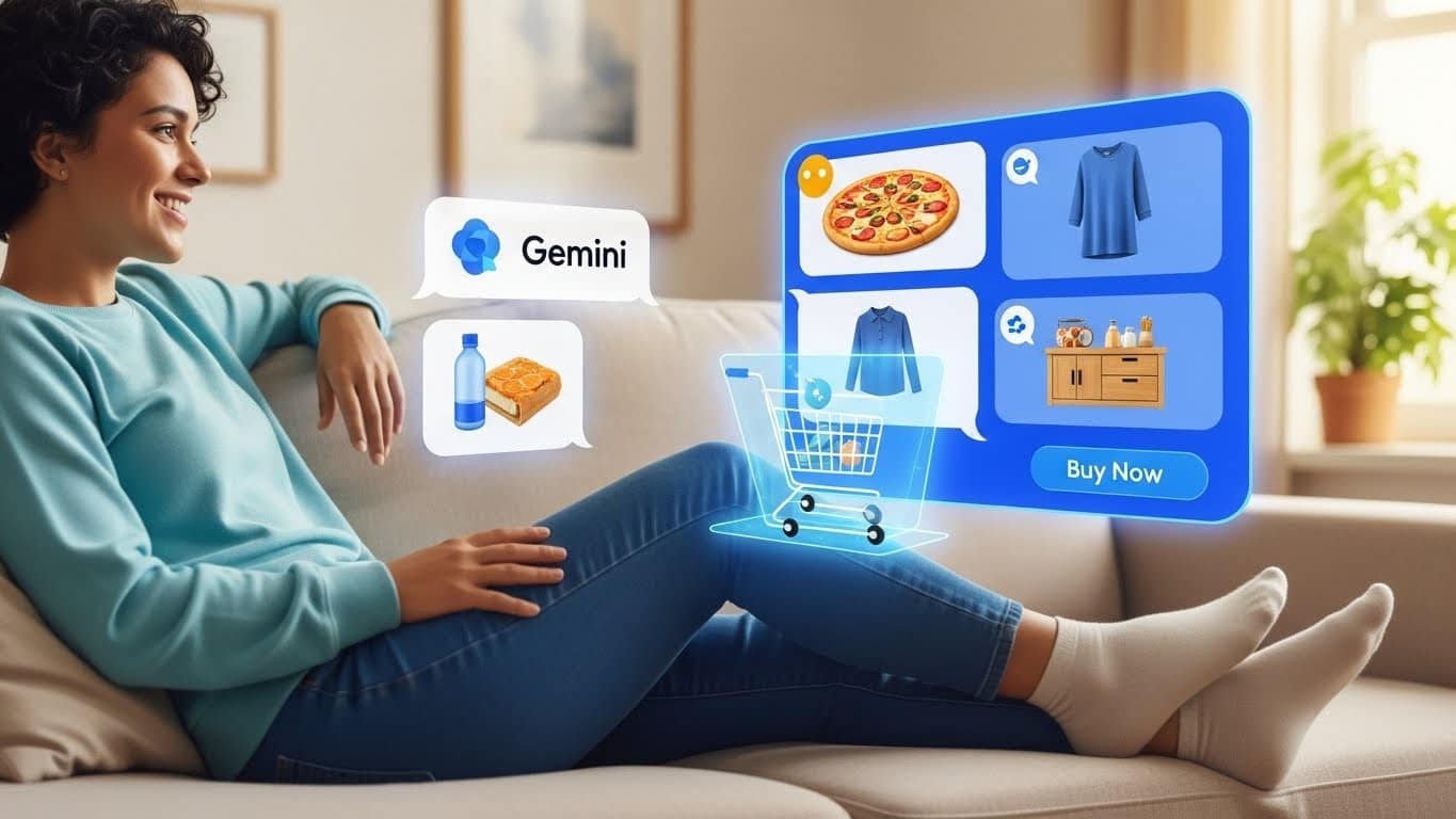 Découvrez comment Google Gemini transforme les achats en ligne : suggestions personnalisées, achat direct et service client dans l'IA. Une révolution shopping avec Walmart et d'autres géants !