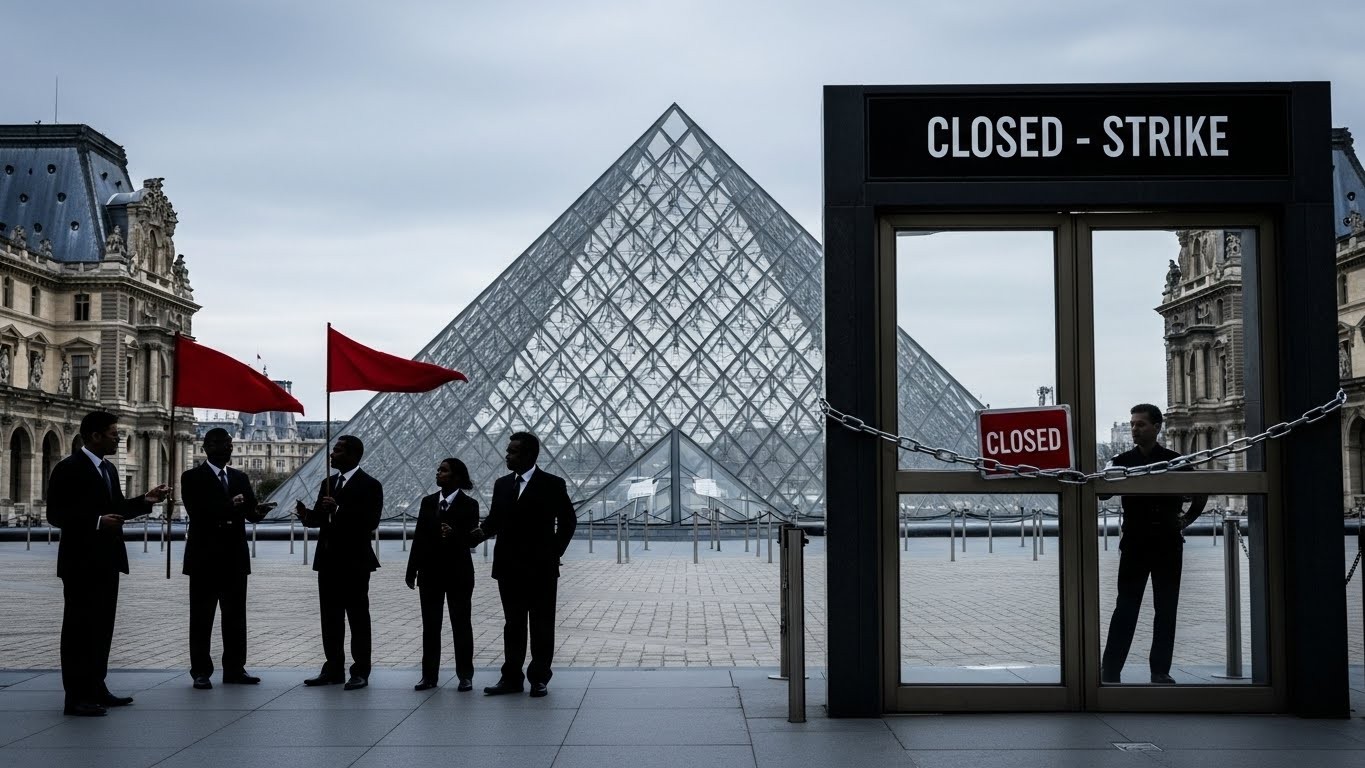 Découvrez pourquoi le Louvre reste fermé ce lundi 19 janvier 2026 pour la troisième fois du mois. Agents en grève contre la dégradation des conditions de travail : causes, impacts et perspectives.