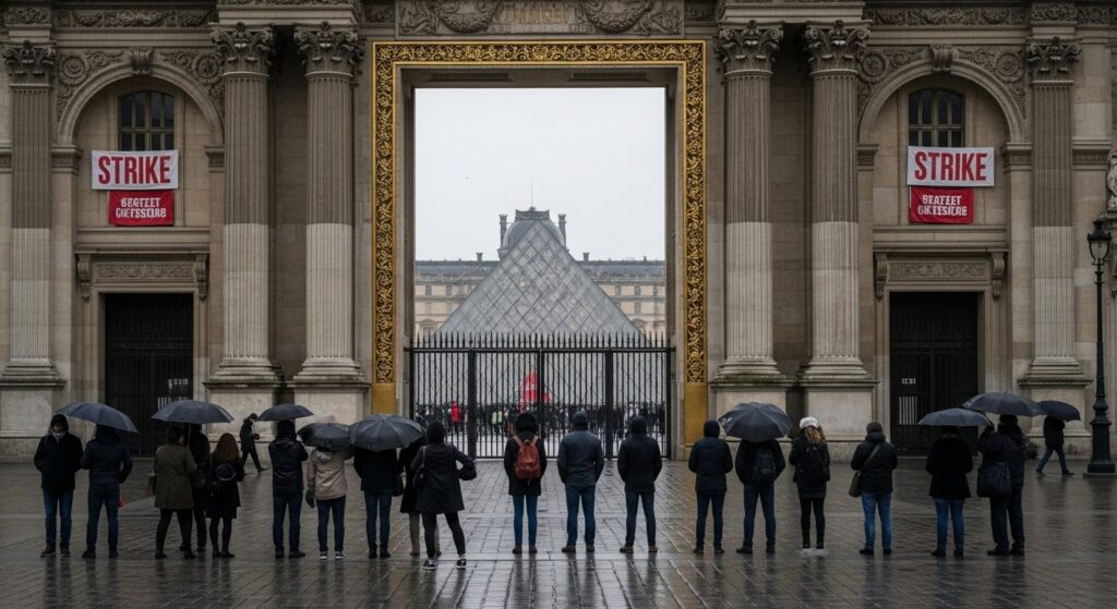 Grève au Louvre : Musée Fermé le 26 Janvier 2026