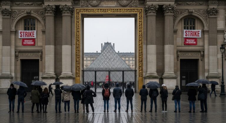 Grève au Louvre : Musée Fermé le 26 Janvier 2026
