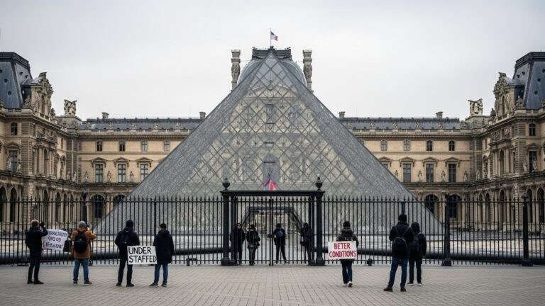 Grève au Louvre : Pourquoi le Musée Reste Fermé en 2026