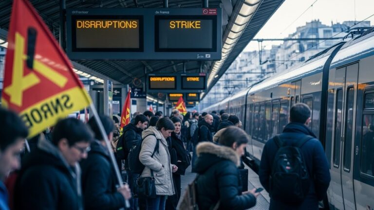 Grève SNCF 13 Janvier 2026 : Perturbations RER D E Ligne R
